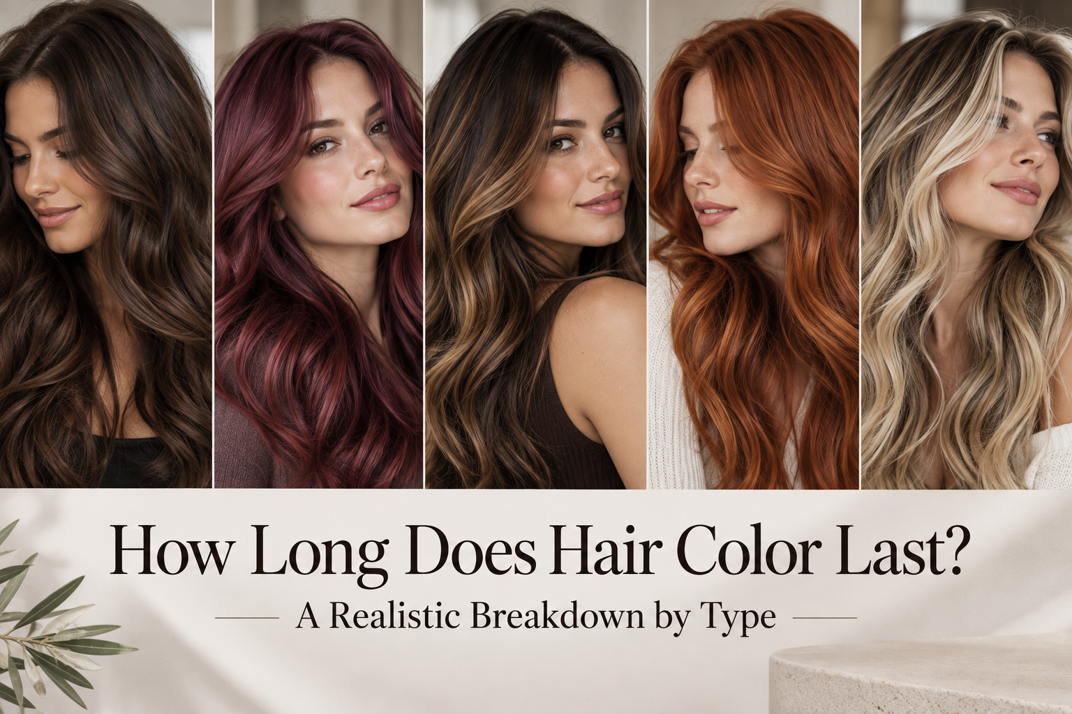 How Long Does Hair Color Last A Realistic Breakdown by Type